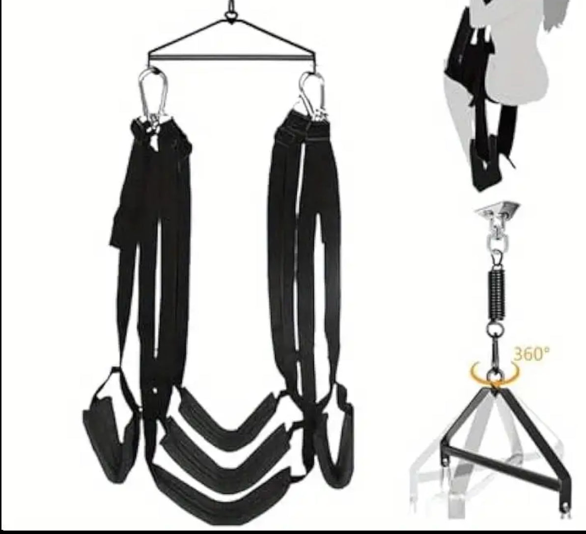 360 Spinning Sex Swing
