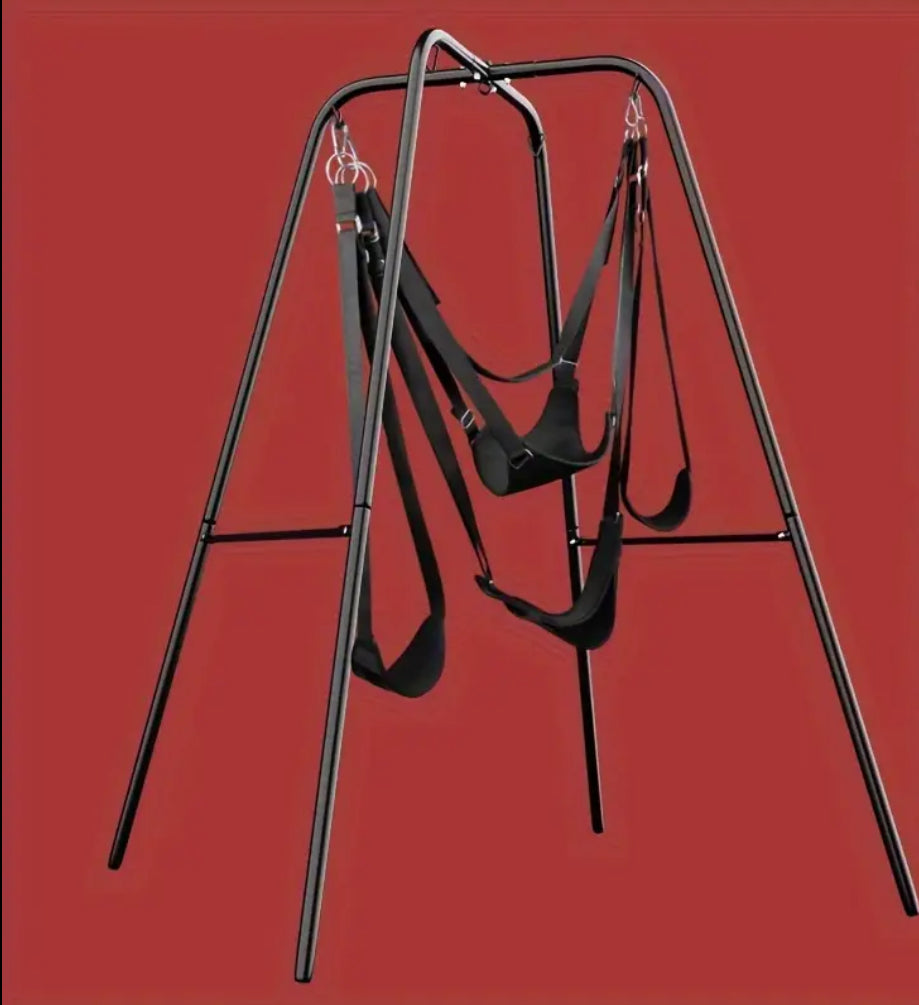 BDSM Swing Set with Stand and Harness