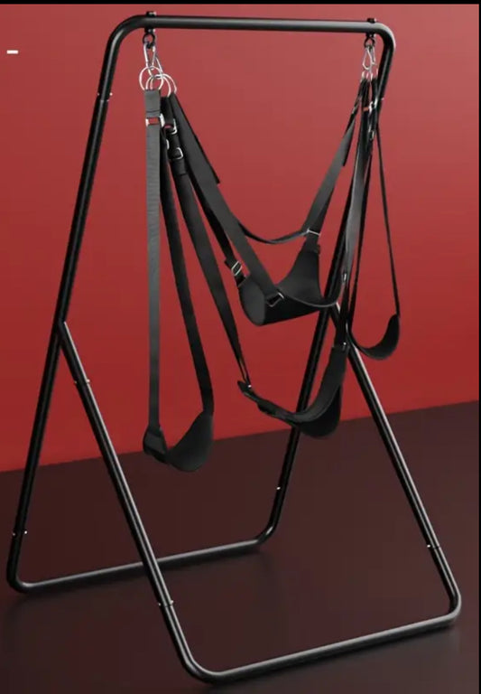 BDSM Swing Set with Stand and Harness